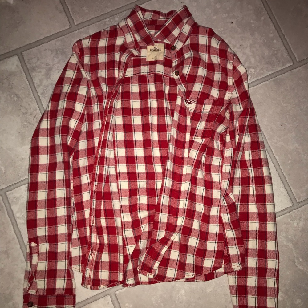 Hollister checkered flannel